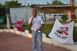 Se inauguraron refacciones y nueva iluminación en canchas de tenis