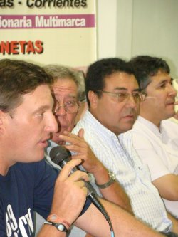 Conferencia de prensa del MX Correntino