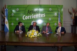 El Vicegobernador presenció la firma de convenio entre el Gobierno y Unicef Argentina