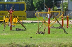 Se instaló “Gimnasio al Aire Libre” en la costa saladeña