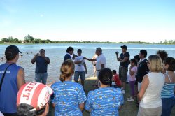 Histórica apertura del balneario Laguna Soto en Saladas