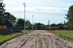 Continúa la construcción del Corsódromo en Saladas