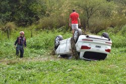 Bomberos de Saladas acudieron a incendios, accidentes y traslados en simultáneos