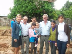 En barrio “Chaquito” de Saladas inicio la construcción de viviendas del PROMHIB