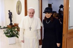 Cristina: "Le pedí al papa que colabore para lograr el diálogo por las Malvinas"