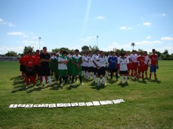 Comenzó otra vez a rodar el balón en Saladas