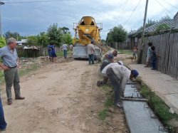 Batería de obras públicas municipales en Saladas