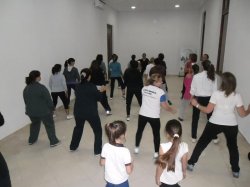 Iniciaron las clases de gimnasias gratuitas con musicoterapia en Saladas