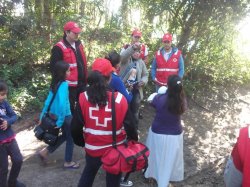 Cruz Roja Corrientes realizó relevamientos en los barrios afectados por la crecida del Paraná