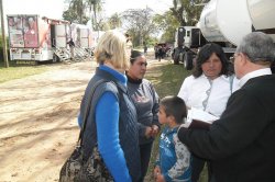 Importante atención Sanitaria y de ANSES en Colonia Cabral Saladas