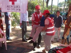 Cruz Roja Corrientes brindó asistencia sanitaria en Itatí