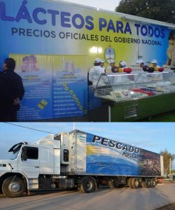 El Programa Pescado y Lácteos Populares llega a Saladas