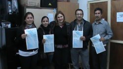 Entrega de títulos a nuevos profesionales en Saladas