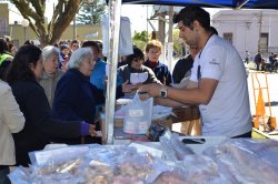 Exitosa venta en Saladas de Pescados y Lácteos a precios Populares