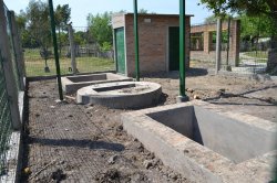 Finaliza la gran obra cloacal en barrio San Antonio e inicia en el Centenario