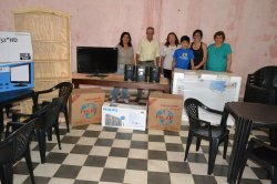 Nuevo equipamiento para Salón Comunitario del barrio Vélez Sarsfield de Saladas