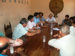 Herrero recibió a miembros de la FEDECOOP y Cooperativa la Esperanza Ltda