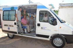 Saladas recibió una flamante ambulancia del Gobierno Nacional