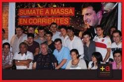 Se lanzó el partido de Sergio Massa en Corrientes