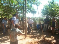 El municipio de Saladas realiza perforaciones de agua, en zona rural