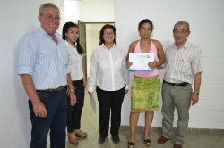 Entrega de certificados de cursos informáticos dictados en el NAC Saladas