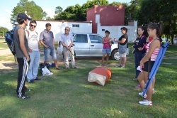 Iniciaron las clases de Hockey y Fútbol en las Escuelas municipales de Saladas