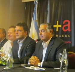 Massa: “Vinimos a la provincia a trabajar"