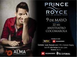 Corrientes se inundará de bachata con Prince Royce