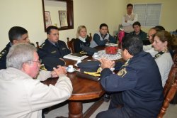 El Concejo Saladeño se reunió con la Policía, por mayor seguridad