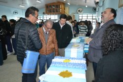 Herrero participó del Acto Día de la Bandera en la Escuela Técnica