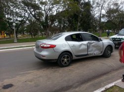 Impactante accidente en pleno centro saladeño