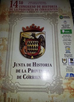 Ariel Domínguez participó del 14º Congreso de Historia en Bella Vista