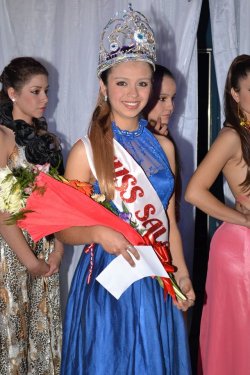 "Araceli Fernández es la Miss Saladas 2014".