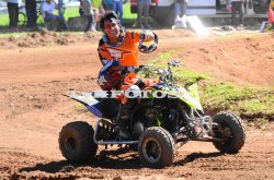 El piloto Arturo Azula adelantó la fiesta del MX Correntino