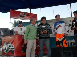 Herrero participó de la premiación en la 4º Fecha del MX Correntino
