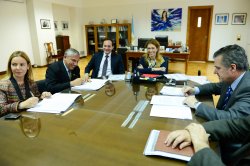 Camau y Giorgi en una reunión positiva para los Municipios de Goya y Riachuelo