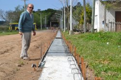 Inició la pavimentación de calles en barrio Don Bosco de Saladas