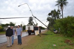 En horas de la siesta se reestableció el servicio eléctrico en Saladas