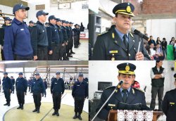 Frias presente en el Acto de Ascenso del Personal Policial