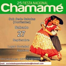 Saladas será sub-sede de la Pre-Fiesta Nacional del Chamamé