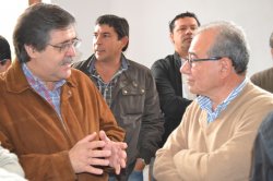 Herrero recibió a Vaz Torres en importante reunión de intendentes