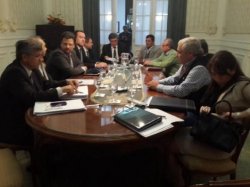 Terminó la reunión en el STJ, a las 18 vuelven a encontrarse las partes