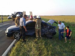 Choque frontal y vuelco en la Ruta Nº 12: siete heridos