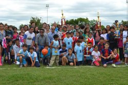 Destacada Jornada deportiva Integradora en Saladas