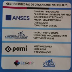 Operativo integral en Saladas de ANSES, PAMI y Desarrollo Social de la Nación