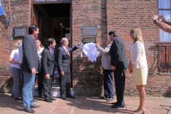 El vicegobernador rindió homenaje a Arturo Frondizi