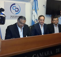 Diputados firmaron convenio con Secretaría de Deportes de Nación