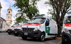 El hospital de Saladas recibió 2 nuevas ambulancias