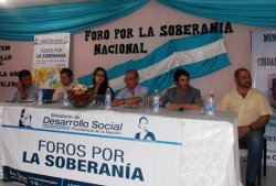 Herrero participó del foro sobre la soberanía nacional