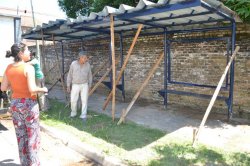 Nuevo parador para esperar colectivos